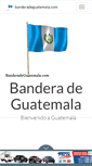 Mobile Screenshot of banderadeguatemala.com